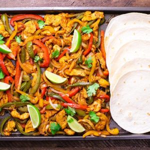 Baked Chicken Fajitas