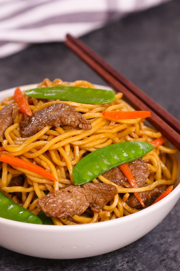 Easy Beef Chow Mein