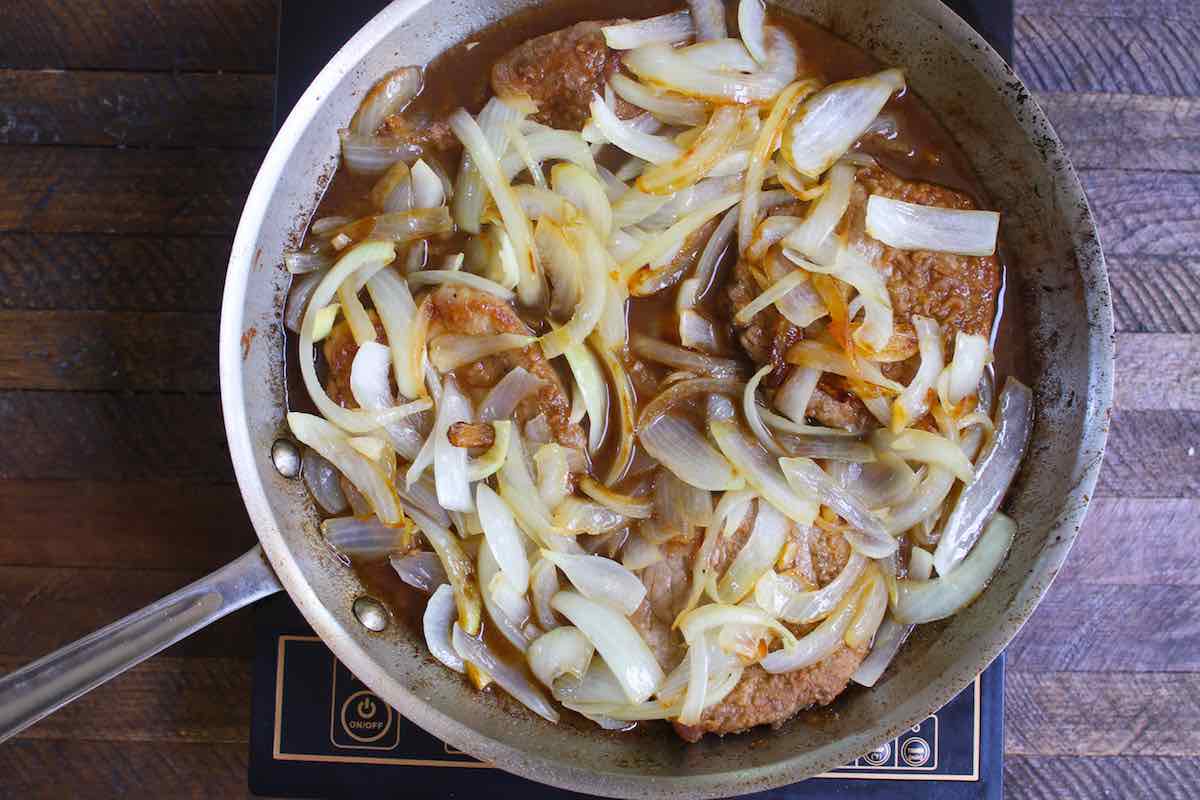 Add all ingredients to the pan.