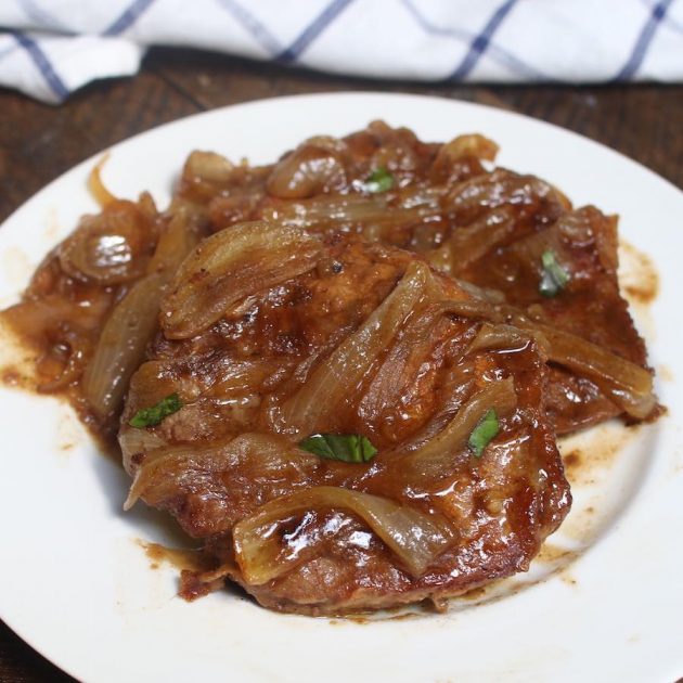 Braised Eye of Round Steak