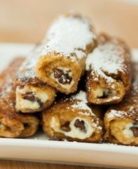 French Toast Cannoli Rollups are a fun and easy recipe that takes breakfast to a new level