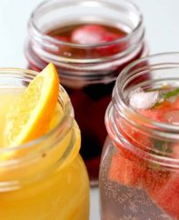 This recipe for Fruit Infused Sparkling Mocktails will cool you down in no time