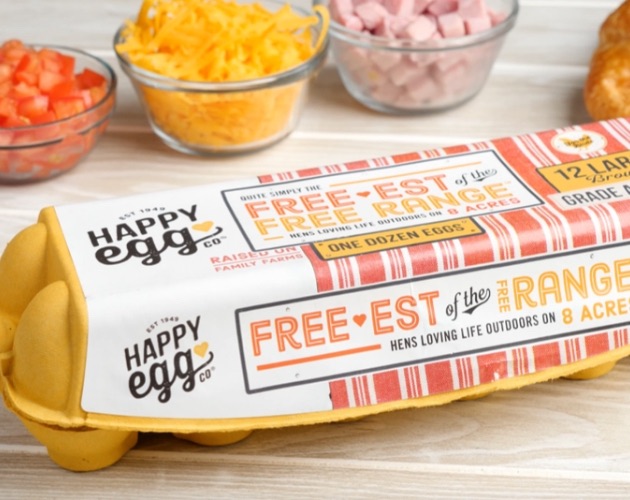 Happy Eggs used to make croissant breakfast boats