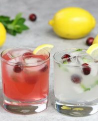Holiday Lemonade Cocktails
