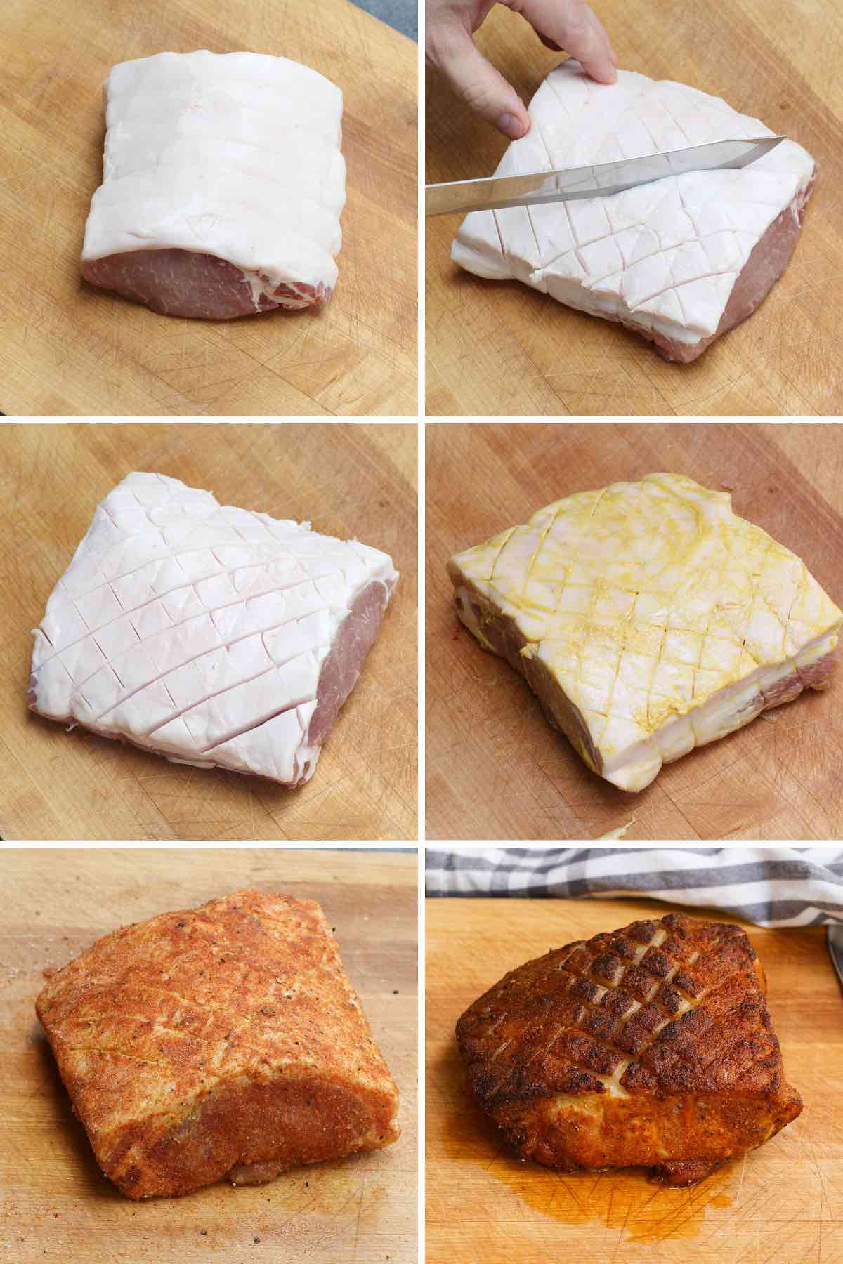 Key steps in preparing a pork loin for smoking