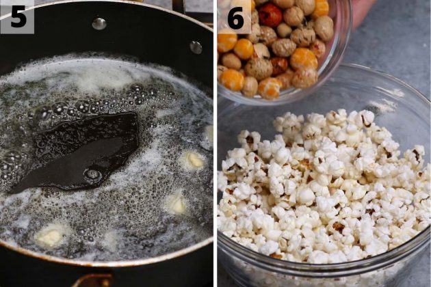 Hurricane Popcorn recipe: step 5 and 6 photos.