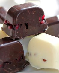 These Ice Cube Tray Chocolates are perfect DIY candy for Valentines Day