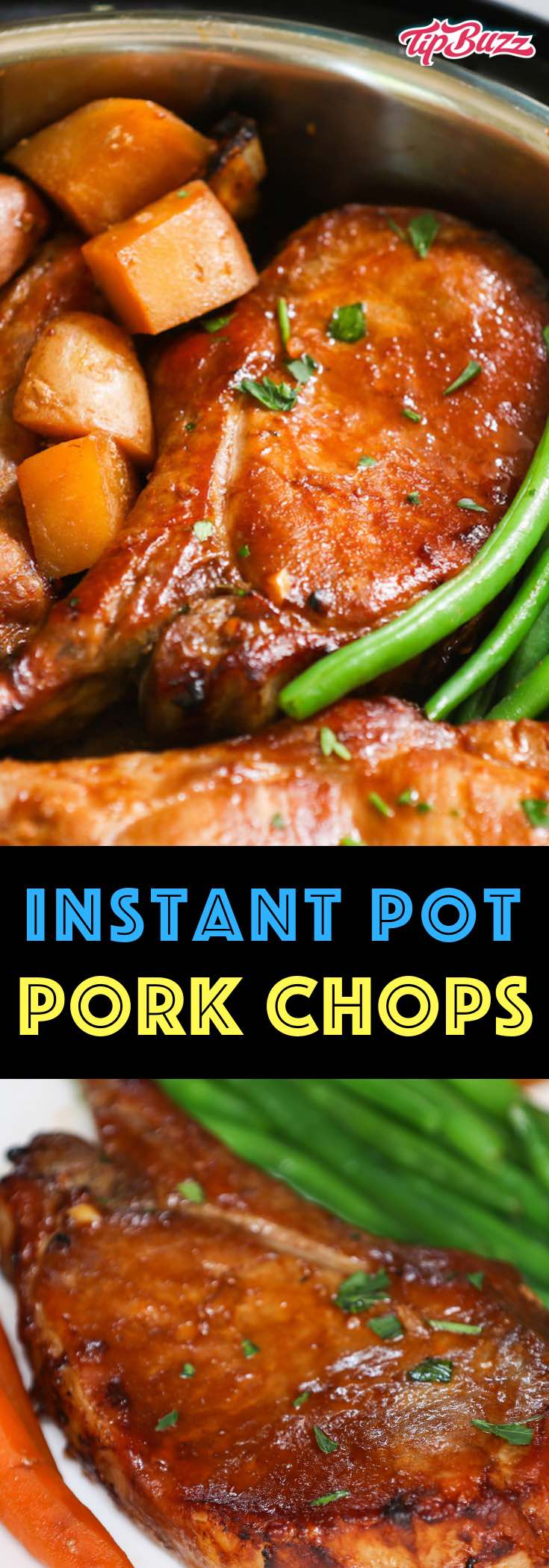 Instant Pot Pork Chops are juicy and full of flavor – they are pressure cooker pork chops perfectly cooked in under 30 minutes from fresh or frozen. This easy instant pot recipe is great for busy weeknights.