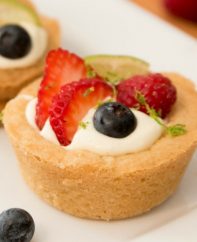 Mini Sugar Cookie Fruit Pizzas