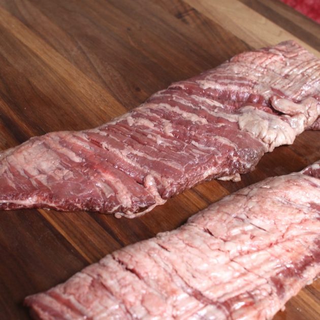 Raw Skirt Steak