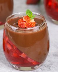 Strawberry Chocolate Mousse