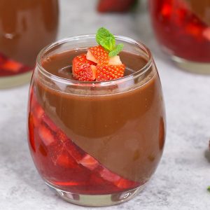Strawberry Chocolate Mousse