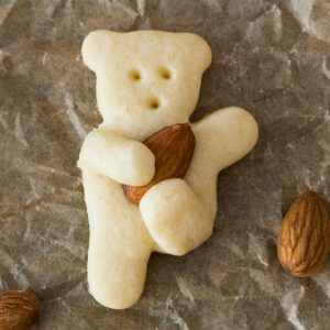 These Teddy Bear Cookies are a cute game day treat with a football theme
